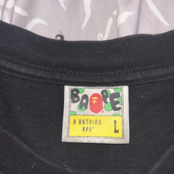 Real bape shirt - Picture 2 of 2